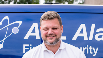 A headshot of Nathan, the Operations Director at ATL Alarms